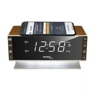 TechnoLine WT 487 Radiowecker mit kabelloser Aufladung TechnoLine WT 487 Radiowecker mit kabelloser Aufladung
