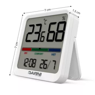 GARNI 151TH - Digitales Thermometer mit Hygrometer für den Innenbereich