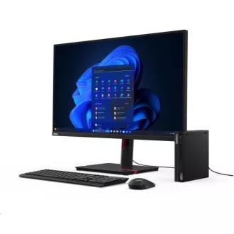 LENOVO PC ThinkCentre M70q G5 Tiny - i3-14100T, 8GB, 256SSD, noDVD, WiFi, BT, W11P