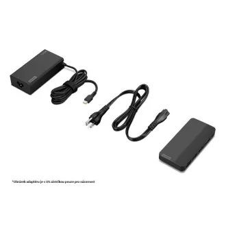 LENOVO USB-C Dual Display Travel Dock 100W Adapter (EU) LENOVO USB-C Dual Display Travel Dock 100W Adapter (EU)