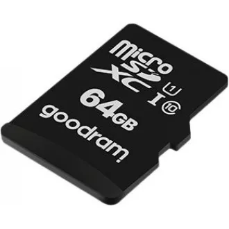 GOODRAM MicroSDXC-Karte 64GB M1AA, UHS-I Class 10, U1 + Adapter GOODRAM MicroSDXC-Karte 64GB M1AA, UHS-I Class 10, U1 + Adapter