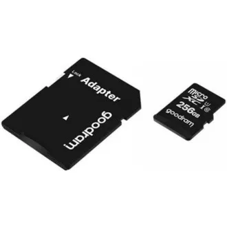 GOODRAM microSDXC-Karte 256GB M1AA (R: 100/W: 10 MB/s), UHS-I Class 10, U1 + Adapter