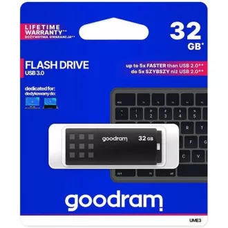 GOODRAM Flash Disk 32GB UME3, USB 3.0, schwarz