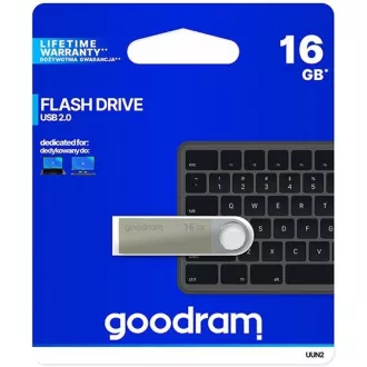 GOODRAM Flash Disk UUN2 16GB USB 2.0 silber