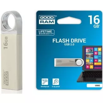 GOODRAM Flash Disk UUN2 16GB USB 2.0 silber