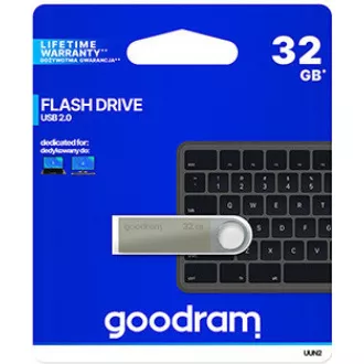 GOODRAM Flash Disk UUN2 32GB USB 2.0 silber GOODRAM Flash Disk UUN2 32GB USB 2.0 silber