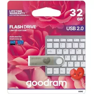 GOODRAM Flash Disk UUN2 32GB USB 2.0 silber GOODRAM Flash Disk UUN2 32GB USB 2.0 silber
