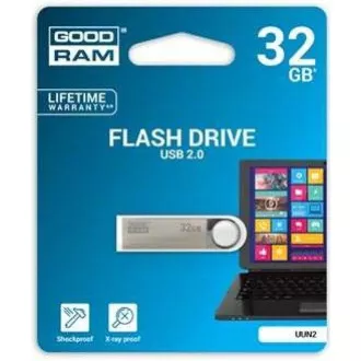 GOODRAM Flash Disk UUN2 32GB USB 2.0 silber GOODRAM Flash Disk UUN2 32GB USB 2.0 silber