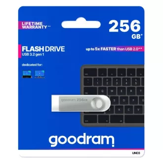 GOODRAM Flash-Laufwerk UNO3 16GB, USB 3.2 Gen1, silber