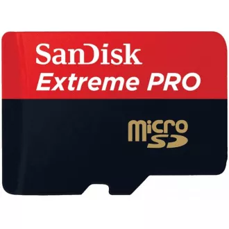 SanDisk MIcroSDHC-Karte 32GB Extreme PRO (100MB/s, Klasse 10 UHS-I V30) + Adapter