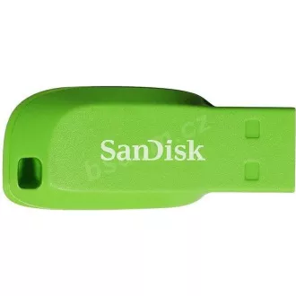 SanDisk Flash Disk 32GB Cruzer Blade, USB 2.0, grün