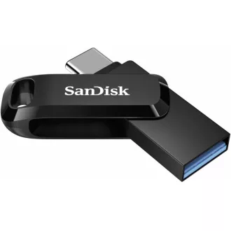 SanDisk Flash-Laufwerk 256GB Ultra Dual Drive Go, USB-C 3.2, Schwarz