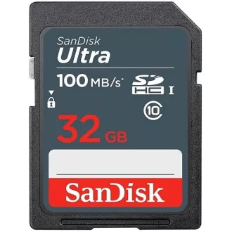 SanDisk SDHC-Karte 32GB Ultra (100MB/s Klasse 10 UHS-I) SanDisk SDHC-Karte 32GB Ultra (100MB/s Klasse 10 UHS-I)