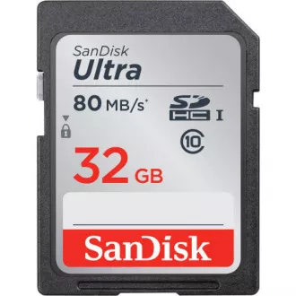 SanDisk SDHC-Karte 32GB Ultra (100MB/s Klasse 10 UHS-I) SanDisk SDHC-Karte 32GB Ultra (100MB/s Klasse 10 UHS-I)