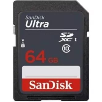 SanDisk SDXC-Karte 64GB Ultra (100MB/s Klasse 10 UHS-I)