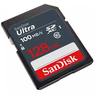 SanDisk SDXC-Karte 128GB Ultra (100MB/s Klasse 10 UHS-I)