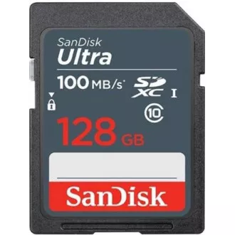 SanDisk SDXC-Karte 128GB Ultra (100MB/s Klasse 10 UHS-I)