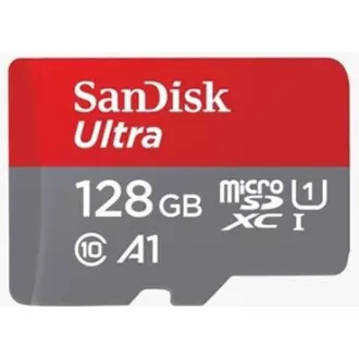 SanDisk MicroSDXC-Karte 128GB Ultra (100MB/s, Klasse 10, Android) + Adapter SanDisk MicroSDXC-Karte 128GB Ultra (100MB/s, Klasse 10, Android) + Adapter