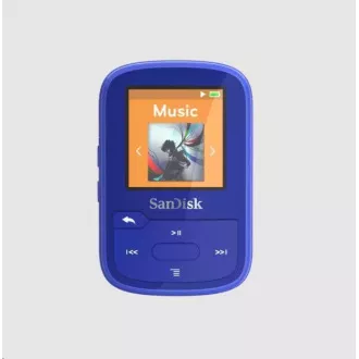 SanDisk Clip Sport Plus MP3-Player 32GB, Blau