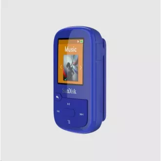 SanDisk Clip Sport Plus MP3-Player 32GB, Blau