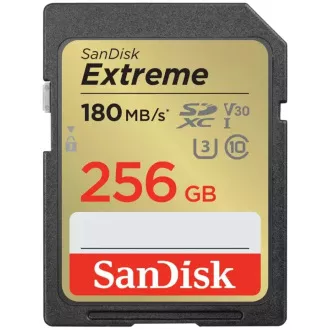 SanDisk SDXC-Karte 256GB Extreme (190 MB/s Klasse 10, UHS-I U3 V30) SanDisk SDXC-Karte 256GB Extreme (190 MB/s Klasse 10, UHS-I U3 V30)