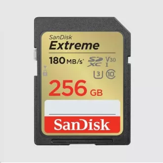 SanDisk SDXC-Karte 256GB Extreme (190 MB/s Klasse 10, UHS-I U3 V30) SanDisk SDXC-Karte 256GB Extreme (190 MB/s Klasse 10, UHS-I U3 V30)
