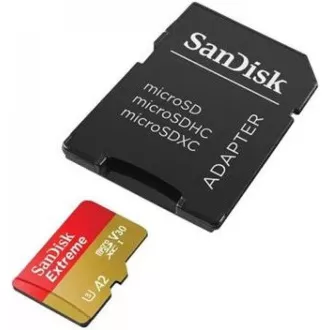 SanDisk micro SDXC Karte 512GB Extreme (190 MB/s Klasse 10, UHS-I U3 V30) Adapter SanDisk micro SDXC Karte 512GB Extreme (190 MB/s Klasse 10, UHS-I U3 V30) Adapter