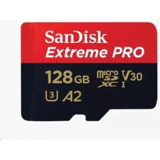 SanDisk micro SDXC Karte 128GB Extreme PRO (200 MB/s Klasse 10, UHS-I U3 V30)   Adapter