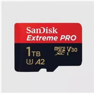 SanDisk micro SDXC Karte 1TB Extreme PRO (200 MB/s Klasse 10, UHS-I U3 V30)   Adapter