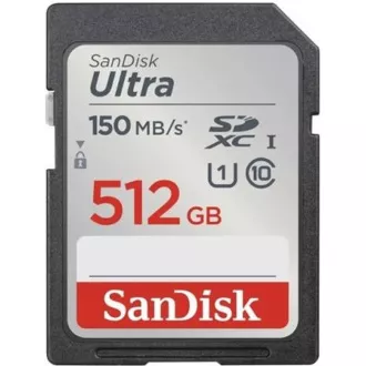SanDisk SDXC Ultra 512GB (150MB/s) Karte