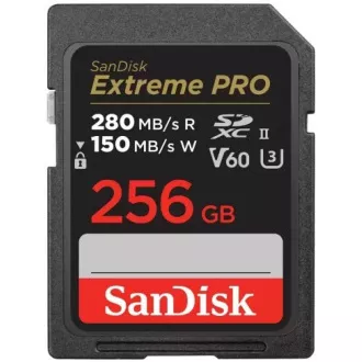 SanDisk SDXC-Karte 256GB Extreme PRO (280 MB/s Klasse 10, UHS-II V60)