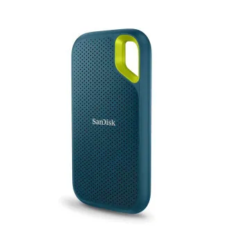 SanDisk externe SSD 1 TB Extreme Portable (R1050 / W1000 MB/s), USB 3.2, hellblau