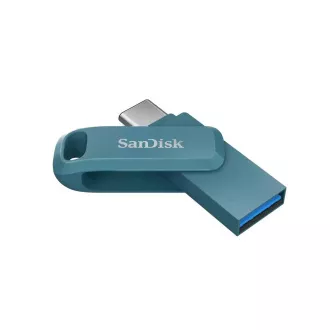 SanDisk Flash-Laufwerk 64GB Ultra Dual Drive Go, USB-C 3.2, Blau SanDisk Flash-Laufwerk 64GB Ultra Dual Drive Go, USB-C 3.2, Blau