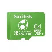 SanDisk MicroSDXC 64GB Karte für Nintendo Switch (R:100/W:90 MB/s, UHS-I)