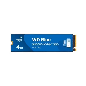 WD BLUE NVMe SSD 4TB PCIe SN5000, Gen4, (R:5500, W:5000MB/s) WD BLUE NVMe SSD 4TB PCIe SN5000, Gen4, (R:5500, W:5000MB/s)