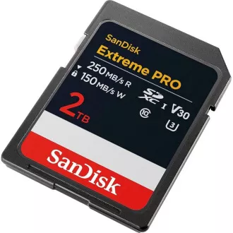 SanDisk SDXC-Karte 2TB Extreme PRO (250 MB/s Klasse 10, UHS-I U3 V30) SanDisk SDXC-Karte 2TB Extreme PRO (250 MB/s Klasse 10, UHS-I U3 V30)