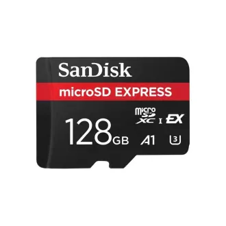 SanDisk micro SDXC-Karte 128GB Express (880/480 MB/s, A1, UHS-I, U3)