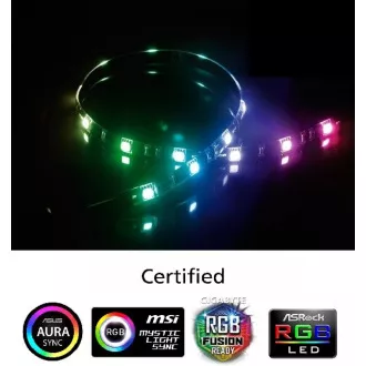 AKASA LED-Streifen Vegas MB, magnetisch, 50cm, RGB 12V AKASA LED-Streifen Vegas MB, magnetisch, 50cm, RGB 12V