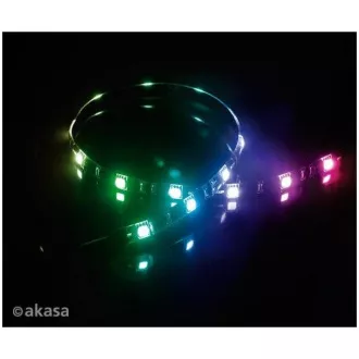 AKASA LED-Streifen Vegas MB, magnetisch, 50cm, RGB 12V