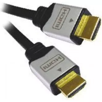 PREMIUMCORD Kabel HDMI A - HDMI A M/M 2m vergoldete und metallische HQ-Stecker, 4K
