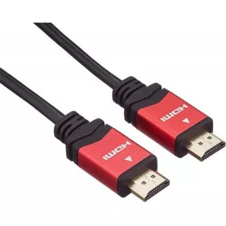 PREMIUMCORD Kabel HDMI A - HDMI A M/M 2m vergoldete und metallische HQ-Stecker, 4K