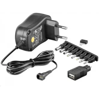 Goobay Universal-Netzteil 230V / 3-12V DC 300mA