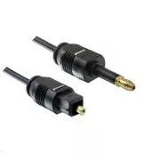 PREMIUMCORD Kabel 3, 5mm mini Toslink - Toslink, OD:2.2mm, Länge 2m