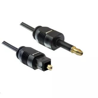 PREMIUMCORD Kabel 3, 5mm mini Toslink - Toslink, OD:2.2mm, Länge 3m PREMIUMCORD Kabel 3, 5mm mini Toslink - Toslink, OD:2.2mm, Länge 3m