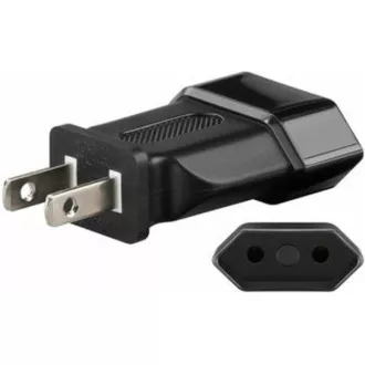 Goobay Reiseadapter USA / Japan für Geräte und Ladegeräte mit europäischem Stecker Goobay Reiseadapter USA / Japan für Geräte und Ladegeräte mit europäischem Stecker