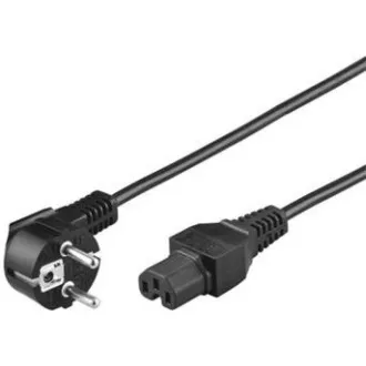 PREMIUMCORD 230V Netzkabel zum Computer 2m IEC 320 C15 Stecker mit Rille PREMIUMCORD 230V Netzkabel zum Computer 2m IEC 320 C15 Stecker mit Rille
