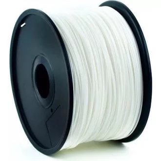 GEMBIRD Druckschnur (Filament) PLA, 1, 75mm, 1kg, weiß
