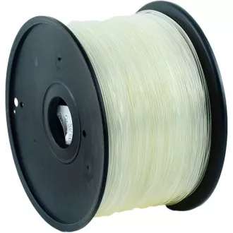 GEMBIRD Druckschnur (Filament) PLA, 1, 75mm, 1kg, transparent