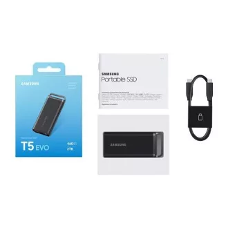 Samsung T5 EVO Externe SSD - 2TB - Schwarz Samsung T5 EVO Externe SSD - 2TB - Schwarz