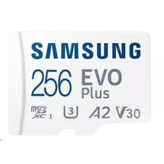 Samsung micro SDXC-Karte 256GB EVO Plus   SD-Adapter